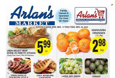 Arlan's Market (TX) Weekly Ad Flyer Specials December 14 to December 20, 2022