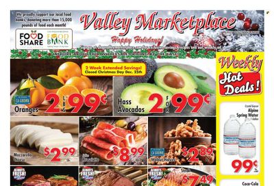 Valley Marketplace (CA) Weekly Ad Flyer Specials December 14 to December 27, 2022