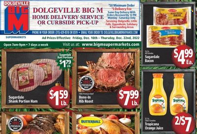 Big M (NY, PA) Weekly Ad Flyer Specials December 16 to December 22, 2022
