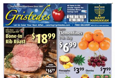Gristedes (NY) Weekly Ad Flyer Specials December 16 to December 22, 2022