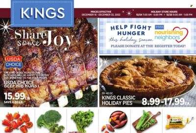 Kings Food Markets (CT, NJ, NY) Weekly Ad Flyer Specials December 16 to December 22, 2022