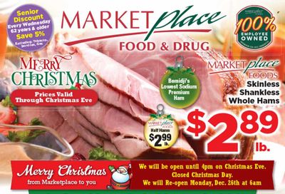 Marketplace Foods (MN) Weekly Ad Flyer Specials December 16 to December 24, 2022