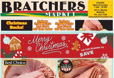 Bratchers Market (MO) Weekly Ad Flyer Specials December 14 to December 20, 2022