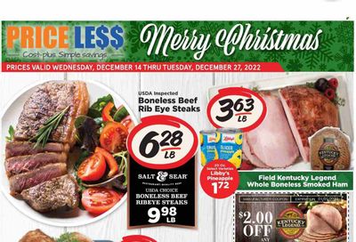 Price Less Foods Weekly Ad Flyer Specials December 14 to December 27, 2022