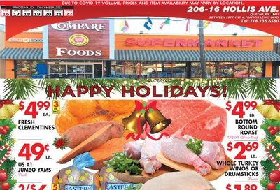 Compare Foods (NY) Weekly Ad Flyer Specials December 16 to December 22, 2022