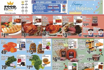 Food Dynasty (NY) Weekly Ad Flyer Specials December 16 to December 22, 2022