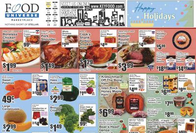 Food Universe (NY) Weekly Ad Flyer Specials December 16 to December 22, 2022