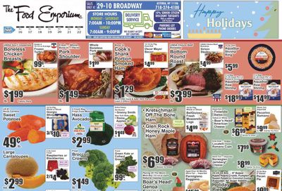 The Food Emporium (NY) Weekly Ad Flyer Specials December 16 to December 22, 2022