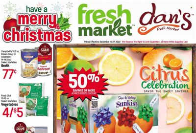 Fresh Market (UT) Weekly Ad Flyer Specials December 14 to December 27, 2022