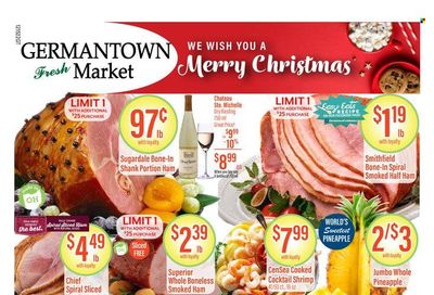 Germantown Fresh Market (OH) Weekly Ad Flyer Specials December 15 to December 24, 2022