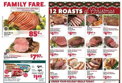 Family Fare (MI) Weekly Ad Flyer Specials December 18 to December 24, 2022