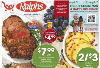 Ralphs (MD, NC, VA) Weekly Ad Flyer Specials December 21 to December 27, 2022