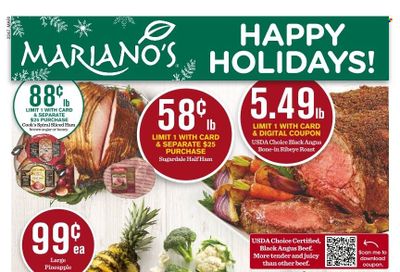 Mariano’s (IL) Weekly Ad Flyer Specials December 21 to December 27, 2022
