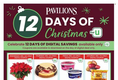 Pavilions (CA) Weekly Ad Flyer Specials December 14 to December 25, 2022