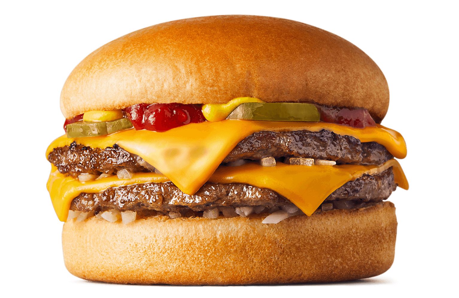 December 22 and 23 Get a $0.50 Double Cheeseburger In-app at McDonald’s