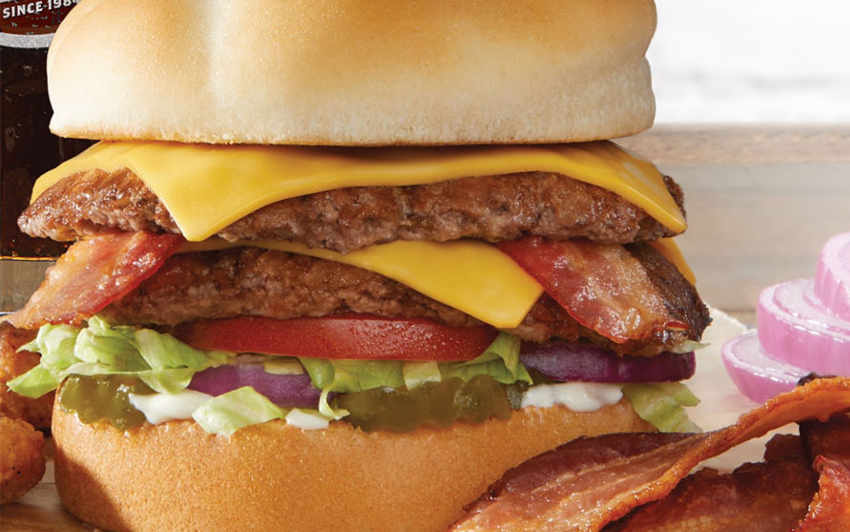 Culver’s Features their Ultra Popular Bacon Deluxe Cheeseburger