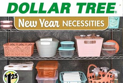 Dollar Tree Weekly Ad Flyer Specials December 26 to January 7, 2023