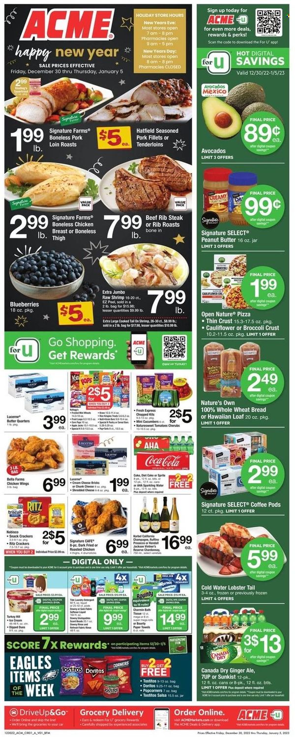 ACME (DE, NJ, NY, PA) Weekly Ad Flyer Specials December 30 to January 5
