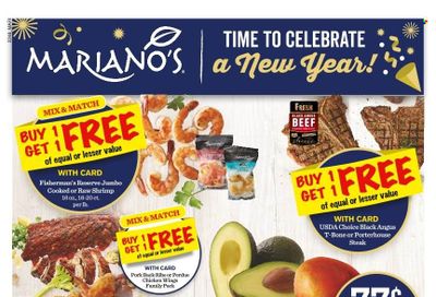 Mariano’s (IL) Weekly Ad Flyer Specials December 28 to January 3, 2023