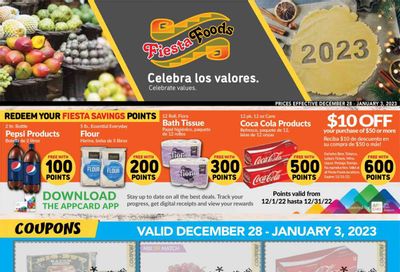 Fiesta Foods SuperMarkets (WA) Weekly Ad Flyer Specials December 28 to January 3, 2023