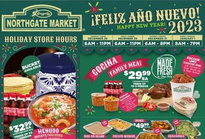Northgate Market (CA) Weekly Ad Flyer Specials December 28 to January 3, 2023
