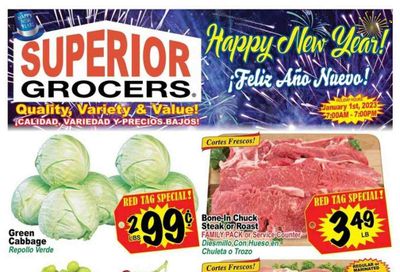 Superior Grocers (CA) Weekly Ad Flyer Specials December 28 to January 3, 2023