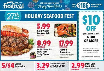Festival Foods (WI) Weekly Ad Flyer Specials December 28 to January 3, 2023