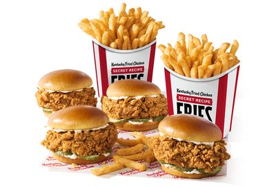 Save with the Online KFC Sandwich Tailgate Bundle at Kentucky Fried Chicken
