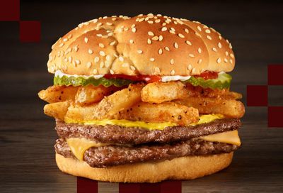 The Double Fry Lover’s Burger Returns to Checkers and Rally’s for a Limited Time