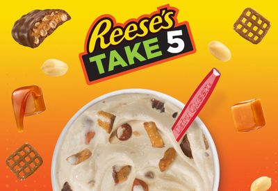 Dairy Queen’s New Blizzard of the Month is the Popular Reese’s Take 5 Blizzard