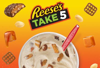Dairy Queen’s New Blizzard of the Month is the Popular Reese’s Take 5 Blizzard