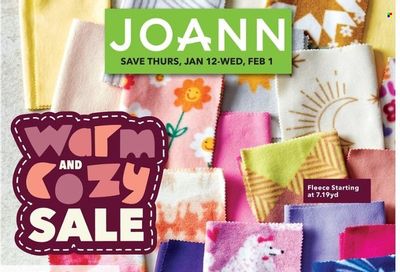 JOANN Weekly Ad Flyer Specials January 12 to February 1, 2023