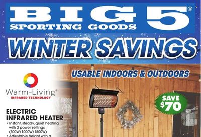 Big 5 (AZ, CA, CO, ID, NM, OR, UT, WA) Weekly Ad Flyer Specials January 13 to January 19, 2023