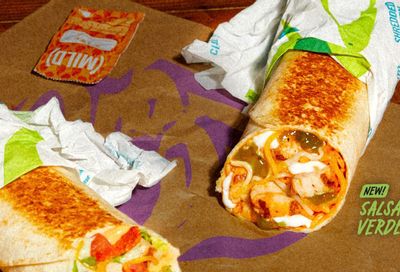 The New Salsa Verde Grilled Chicken Burrito Arrives at Taco Bell