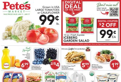 Pete's Fresh Market (IL) Weekly Ad Flyer Specials January 11 to January 17, 2023