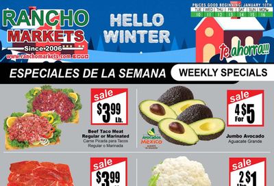 Rancho Markets (UT) Weekly Ad Flyer Specials January 10 to January 16, 2023