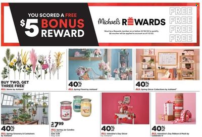 Michaels Weekly Ad Flyer Specials January 15 to January 21, 2023