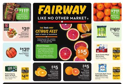 Fairway Market (CT, NJ, NY) Weekly Ad Flyer Specials January 13 to January 19, 2023