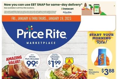 Price Rite (CT, MA, MD, NH, NJ, NY, PA, RI) Weekly Ad Flyer Specials January 6 to January 19, 2023
