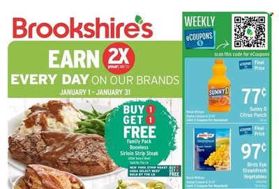 Brookshires (AR, LA, TX) Weekly Ad Flyer Specials January 11 to January 17, 2023