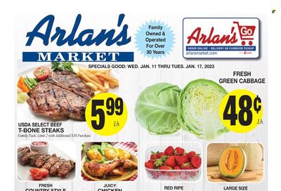 Arlan's Market (TX) Weekly Ad Flyer Specials January 11 to January 17, 2023