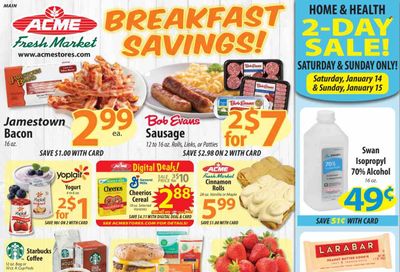 ACME Fresh Market (OH) Weekly Ad Flyer Specials January 12 to January 18, 2023
