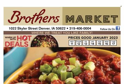 Brothers Market (IA, KS, MO) Weekly Ad Flyer Specials January 11 to January 17, 2023