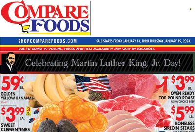 Compare Foods (CT, MD, NC, NJ, NY, RI) Weekly Ad Flyer Specials January 13 to January 19, 2023