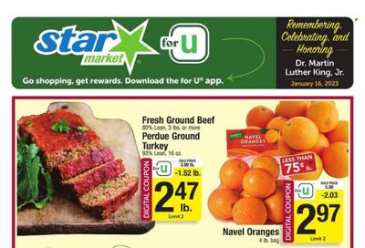 Star Market Weekly Ad Flyer Specials January 13 to January 19, 2023