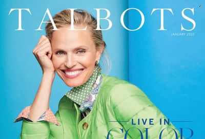 Talbots Weekly Ad Flyer Specials January 1 to January 31, 2023