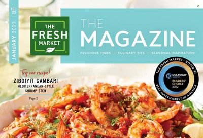 The Fresh Market Weekly Ad Flyer Specials January 4 to January 31, 2023