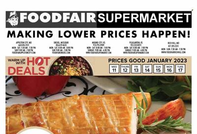 Food Fair Supermarket (CA, KS, MO) Weekly Ad Flyer Specials January 11 to January 17, 2023