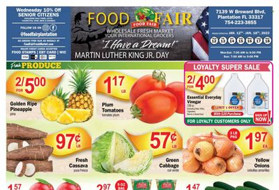 Food Fair Fresh Market (FL) Weekly Ad Flyer Specials January 12 to January 18, 2023