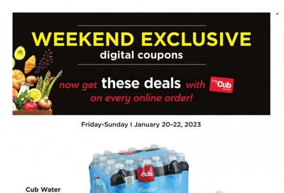 Cub Foods (MN) Weekly Ad Flyer Specials January 20 to January 22, 2023